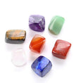 Load image into Gallery viewer, 7PC SET Seven Chakra Yoga Stone Irregular Reiki Crystals - Personal Hour for Yoga and Meditations 
