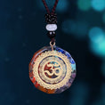 Load image into Gallery viewer, Meditation Gift - Aum Sign - Pendant Symbol Necklace Chakra Healing Energy Necklace - Personal Hour for Yoga and Meditations 
