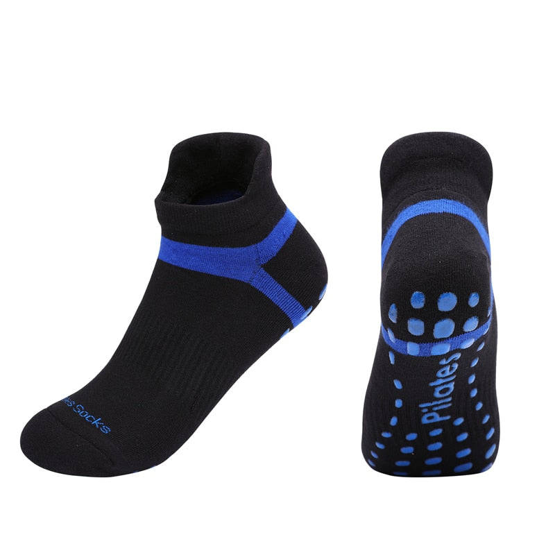 Anti-slip Yoga Socks - Fitness Pilates Socks - Personal Hour for Yoga and Meditations 