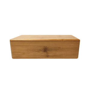Eco Friendly Organic Bamboo Solid Wooden Yoga Block - Personal Hour for Yoga and Meditations 
