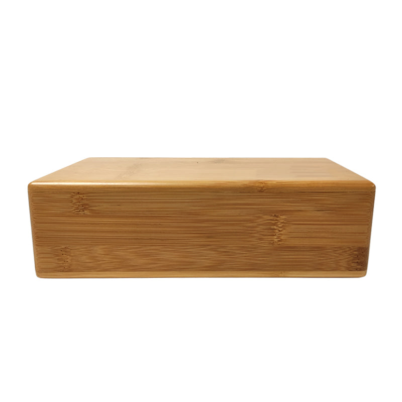 Eco Friendly Organic Bamboo Solid Wooden Yoga Block - Personal Hour for Yoga and Meditations 