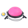 Load image into Gallery viewer, Bosu Ball - Core Power Training Balance Exercise Pump PVC - Yoga Half Balance Ball with Hand Strip and Pump - Personal Hour for Yoga and Meditations 
