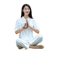 Load image into Gallery viewer, Meditation Clothes - Traditional Tang Suit - Cotton Linen Yoga Suit Loose Tai Chi Clothes - Personal Hour for Yoga and Meditations 
