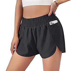 High waist yoga short pants with pockets - Personal Hour for Yoga and Meditations 