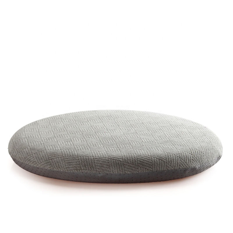Eco Friendly Round Memory Foam Meditation Cushions - Personal Hour for Yoga and Meditations 
