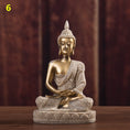 Load image into Gallery viewer, Zen Decor Ideas - 11 Style Nature Sandstone Miniature Buddha Statue Thailand Fengshui Figurine Hindu Meditation Sculpture - Personal Hour for Yoga and Meditations 
