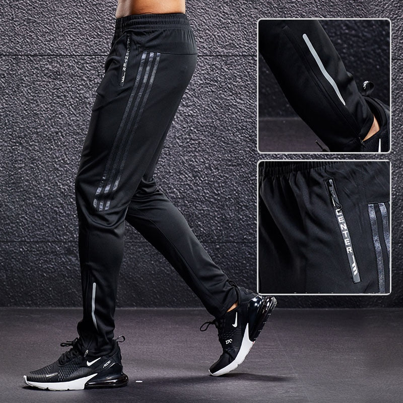 Sports and Yoga Pants for Men - Pants With Zipper Pockets Training - Personal Hour for Yoga and Meditations 