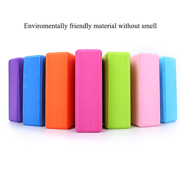 Yoga Blocks - recycled EVA foam inflatable yoga block with ropes - Personal Hour for Yoga and Meditations 