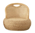 Load image into Gallery viewer, Zen Chair - Handmade Straw and Rattan - Meditation Chair - Personal Hour for Yoga and Meditations 
