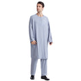 Load image into Gallery viewer, Meditation Long Dress For Men - 2 pieces set of Polo style Arab Morocco men dress - Personal Hour for Yoga and Meditations 
