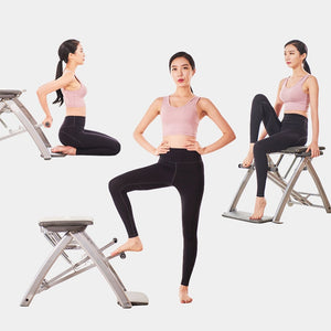 Adjustment Yoga Pilates Steady Chair - 3 Speed Wunda Chair - Personal Hour for Yoga and Meditations 