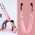Load image into Gallery viewer, Home Yoga Hammock-  Aerial Yoga Swing Legs Stretch Strap Inversion Exercises Flexibility - Personal Hour for Yoga and Meditations 
