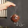 Load image into Gallery viewer, Zen Decor Ideas - Buddha Backflow Incense Burner Holder Buddha'S Hand Incense Sticks Wierook Waterfall Quemador De Incienso Ceramic Round Censer - Personal Hour for Yoga and Meditations 
