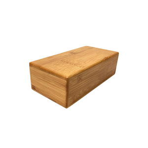 Open image in slideshow, Eco Friendly Organic Bamboo Solid Wooden Yoga Block - Personal Hour for Yoga and Meditations 

