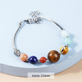 Load image into Gallery viewer, Natural Stone Eight Planets Bead Bracelets - Personal Hour for Yoga and Meditations 
