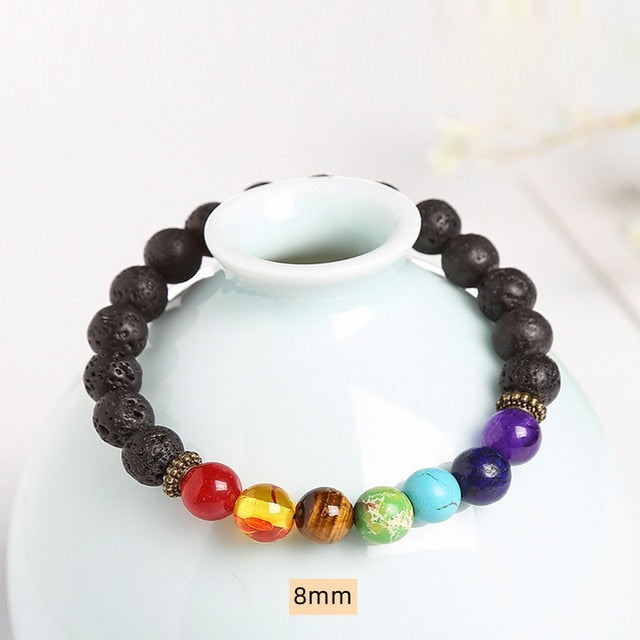 Natural Stone Eight Planets Bead Bracelets - Personal Hour for Yoga and Meditations