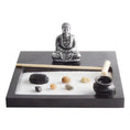 Load image into Gallery viewer, Japanese Zen Garden Sand Buddha Statue Garden Accessories Spiritual Zen Garden for Office Micro Landscape Home Indoor Decoration - Personal Hour for Yoga and Meditations 
