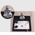 Load image into Gallery viewer, Japanese Zen Garden Sand Buddha Statue Garden Accessories Spiritual Zen Garden for Office Micro Landscape Home Indoor Decoration - Personal Hour for Yoga and Meditations 
