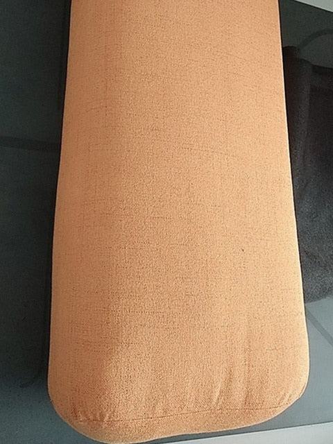 Yoga Bolster Rectangular - Washable Cover Organic Cotton - Yoga Bolster Cushion -Yoga Pillow 67X27X17CM - Personal Hour for Yoga and Meditations 