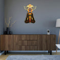 Load image into Gallery viewer, Kundalini Chakra Imitation Wood Wall Art - Personal Hour for Yoga and Meditations 
