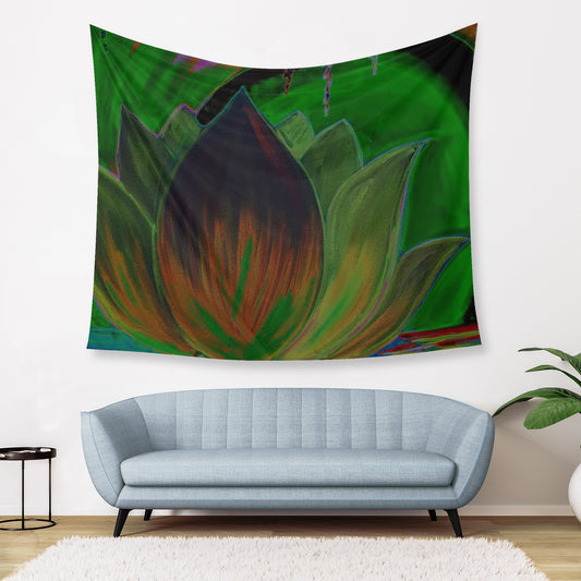 Zen Decor Ideas - Wall Tapestry - Handmade - Personal Hour for Yoga and Meditations 