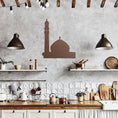 Load image into Gallery viewer, Mosque Islamic Symbol  - Ramadan Kareem Metal Wall Decor - Personal Hour 
