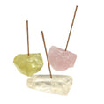 Load image into Gallery viewer, Natural Gemstones Incense Stick Base Holder - Personal Hour for Yoga and Meditations 
