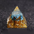 Load image into Gallery viewer, Natural Stone Orgonite Pyramid Crystals Reiki Chakra - Zen and Meditation Gifts - Personal Hour for Yoga and Meditations 
