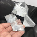 Load image into Gallery viewer, Natural Transparent Quartz Crystal Pyramid - Personal Hour for Yoga and Meditations 
