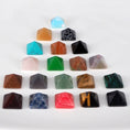 Load image into Gallery viewer, 7pcs/set Pyramid Gemstone Natural Stone Crystal Quartz - Zen Decor Ideas - Personal Hour for Yoga and Meditations 

