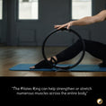 Load image into Gallery viewer, Pilates Ring - Circle Yoga Ring - Personal Hour for Yoga and Meditations 
