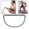Load image into Gallery viewer, Portable Pilates Bar Stick Adjustable Exercise Bar Resistance Band for Yoga Gym - Personal Hour for Yoga and Meditations 
