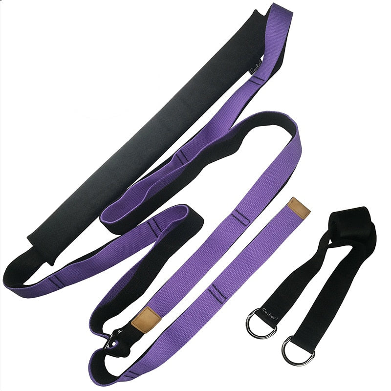 Pilates Stretching Legs Strap - Door Flexibility Trainer For Ballet and Pilates - Yoga Accessories - Personal Hour for Yoga and Meditations 