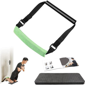 Open image in slideshow, Curl Strap Exercise Curl Ab Leg Equipment - Door Anchor Abdominal Sit Up Assistant Bar for Strength Training - Personal Hour for Yoga and Meditations 
