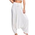 Load image into Gallery viewer, Yoga Harem Pants Women Fashion Solid Color Yoga Pants Casual High Waist Drawstring Comfortable Summer Loose Sport Pants Jumpsuit - Personal Hour for Yoga and Meditations 
