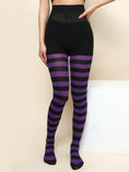 Load image into Gallery viewer, Striped Yoga Legging for Women - Personal Hour for Yoga and Meditations 
