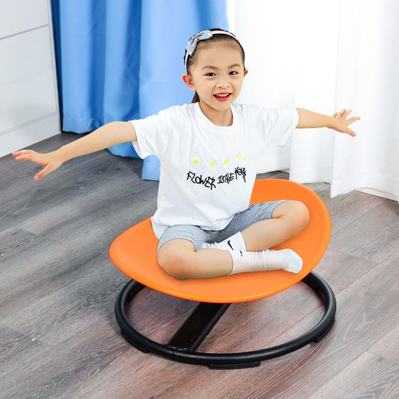 Yoga Kids - Sensory Chairs For Kids With Autism Balance Board - Games Kindergarten Fun Playground Indoor - Personal Hour for Yoga and Meditations 