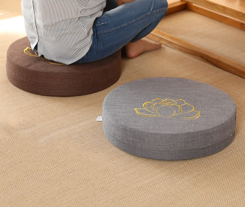 Meditation Cushions - Yoga  Meditate PEP Hard Texture Meditation Cushion - Personal Hour for Yoga and Meditations 