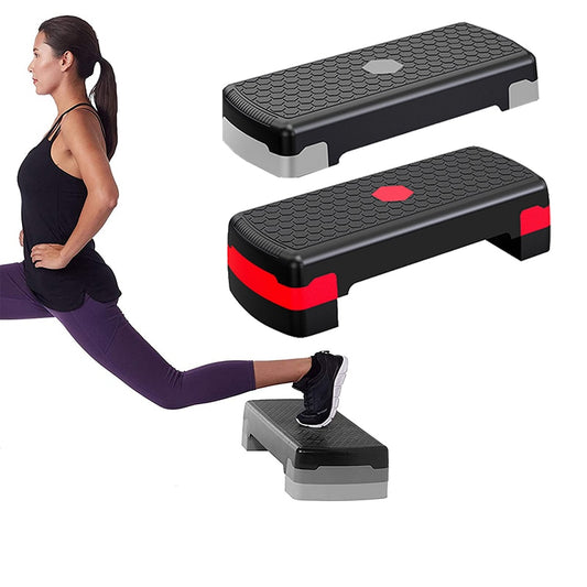 Fitness Equipment Steppers Adjustable - Aerobic Step Gym Platform Exercise Board Aerobic Stepper - Yoga Pedal Fitness - Personal Hour for Yoga and Meditations 