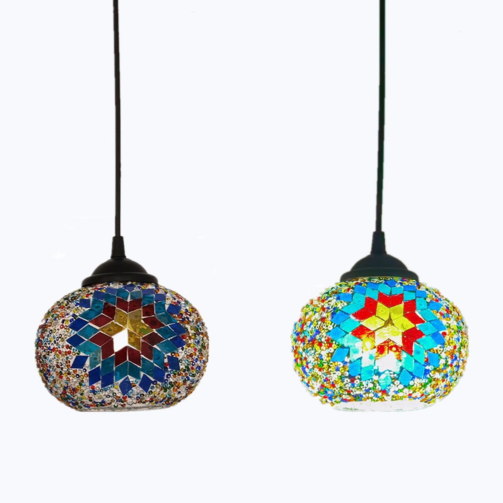 Mediterranean Style Pendant Light Decoration- Zen Decor Ideas - Personal Hour for Yoga and Meditations 