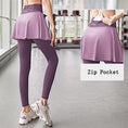 Load image into Gallery viewer, Pilates Pants With Skirt Women - Personal Hour for Yoga and Meditations 
