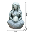 Load image into Gallery viewer, Moon Goddess Statue Creative Greek Mythological Figure Resin Sculpture - Zen decor ideas - Personal Hour for Yoga and Meditations 
