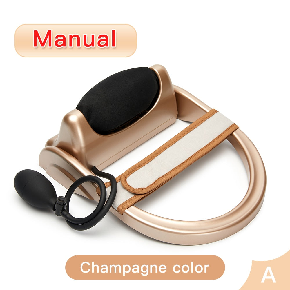 Neck Stretcher Airbag Cervical Neck Traction Device - Neck Yoga - Personal Hour for Yoga and Meditations 