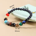 Load image into Gallery viewer, Natural Stone Eight Planets Bead Bracelets - Personal Hour for Yoga and Meditations
