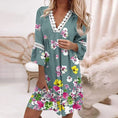 Load image into Gallery viewer, Trumpet Sleeve Boho Beach Dress - Personal Hour for Yoga and Meditations 
