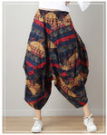 Load image into Gallery viewer, Wide Leg Harem Pants Trousers - Baggy Yoga Pants - Personal Hour for Yoga and Meditations 
