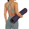 Load image into Gallery viewer, Purple Rubber Light Yoga Mat - Personal Hour for Yoga and Meditations 

