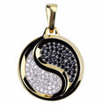 Load image into Gallery viewer, 24k Gold Plater Copper Yin Yang Tai Chi Pendants Necklaces - Personal Hour for Yoga and Meditations 
