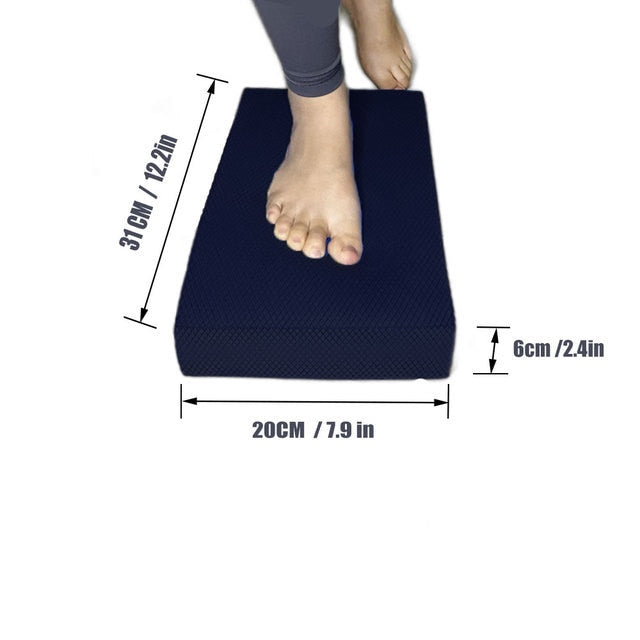Soft Yoga Balance Pad - Non-slip Balance Cushion for Pilates - Personal Hour for Yoga and Meditations 