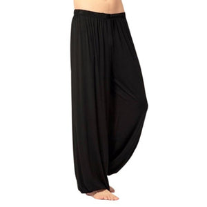 Open image in slideshow, Yoga Harem Pants- Casual Solid Color Baggy Trousers - Personal Hour for Yoga and Meditations 
